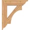Ekena Millwork Westlake Traditional Smooth Bracket w/ Offset Brace, Western Red Cedar, 7 1/2"W x 28"D x 32"H BKT0806X28X32WTL01SWR - alternate 2